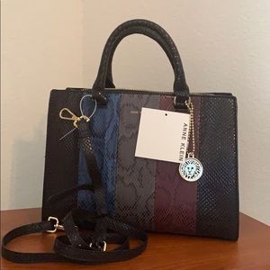 Anne Klein Patched Satchel